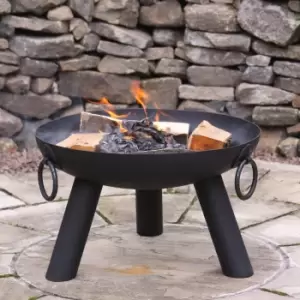 Image of Dakota Fire Pit - Medium - Size: Large - Black
