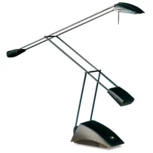 Image of Linea Verdace Ell Desk Task Lamp Black Gy6.35 Bulb
