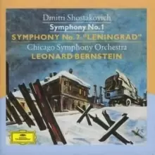 Image of Symphonies Nos. 1 and 7 'Leningrad' (Bernstein, Chicago So)