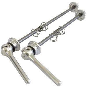 Image of ETC QR MTB Titanium Skewer Set Silver