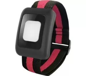 Image of SWISSVOICE Alarm Bracelet - Red & Black