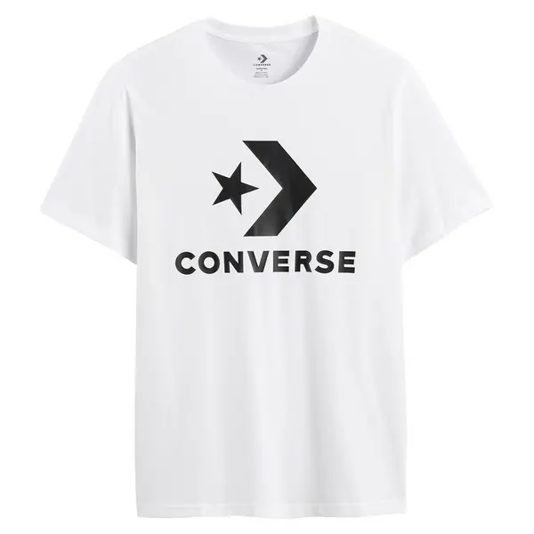 Image of Large Star Chevron T-Shirt in Cotton with Short Sleeves