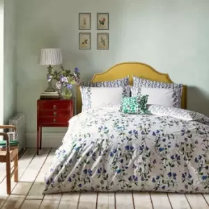 Image of Cath Kidston Sweet Pea Duvet Set, Single, Violet