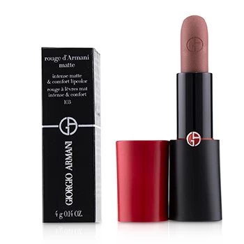 Image of Armani Rouge D Armani Matte Intense & Comfort Lipcolor Various Shades 103 Downtown 4g