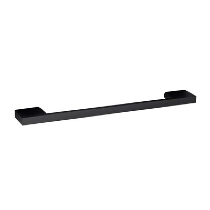 Image of Balterley Square D Shape Furniture Handle 223mm 192mm Centres Matt Black Black