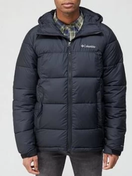 Image of Columbia Pike Lake Hooded Jacket - Black