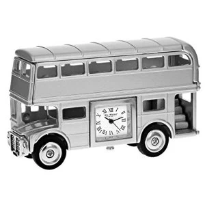 Image of Miniature Clock - Double Decker Bus