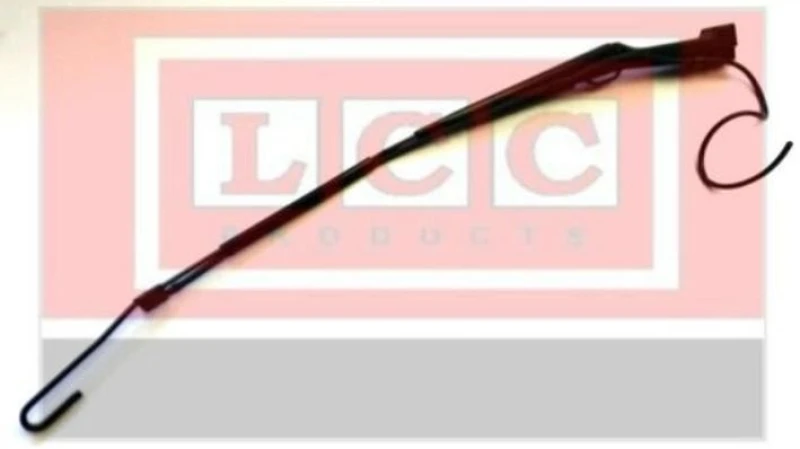 Image of LCC LCC3211 Wiper Arm Front Axle Left, with integrated washer fluid jet Steel Wiper Arm,windscreen washer (301)
