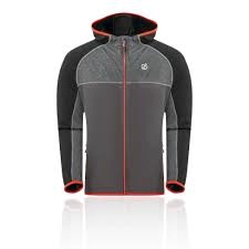 Image of Dare 2B Black 'Ratified' Hooded Core Stretch Midlayer - XXL