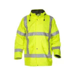 Image of Hydrowear - UITHOORN SNS HI VIS WATERPROOF PARKA YELLOW LGE - Saturn Yellow - Saturn Yellow