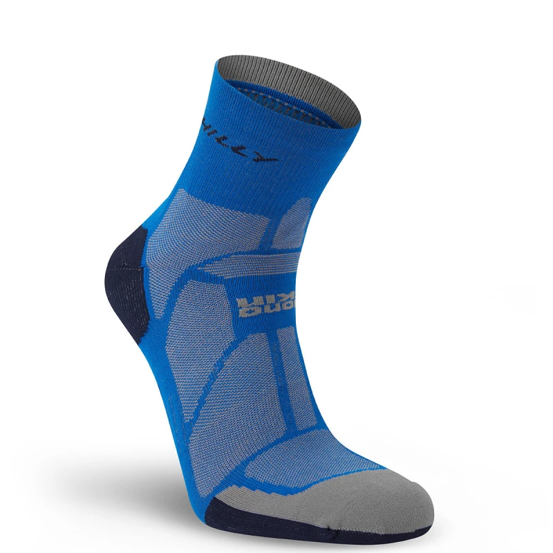 Image of Hilly Hilly Marathon Fresh Anklet Min - Cobalt/Iron / M