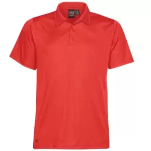 Image of Stormtech Mens Eclipse H2X-Dry Pique Polo (S) (Bright Red)