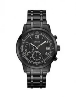 Image of Guess Guess Summit Black Ip Multidial Mens Watch