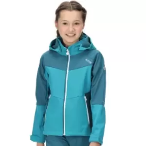 Image of Regatta Girls Eastcott II Warm Backed Softshell Coat 5-6 Years - Chest 59-61cm (Height 110-116cm)