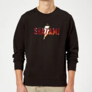 Image of Shazam Logo Sweatshirt - Black