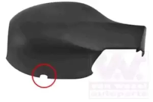 Image of VAN WEZEL Cover, outside mirror * HAGUS * Right 4325842 RENAULT,CLIO II (BB0/1/2_, CB0/1/2_),Scenic I (JA0/1_, FA0_),MEGANE I (BA0/1_)