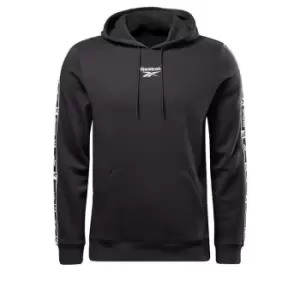 Image of Reebok Identity Tape Sweatshirt Mens - Black