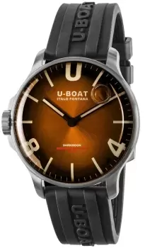 Image of U-Boat Watch Darkmoon 44 Elegant Brown SS