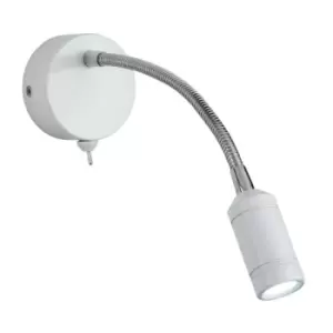 Image of Searchlightlighting - Searchlight - LED 1 Light Indoor Adjustable Wall Reading Light White