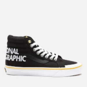 Image of Vans X National Geographic Sk8-Hi Reissue 138 Trainers - Logo - UK 5