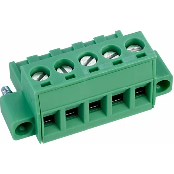 Image of 1778014 MSTB 2,5/ 5-STF-5,08 5 Way Screw Plug Terminal 12A 5.08 - Phoenix Contact