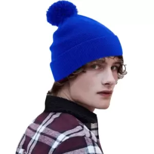 Image of Beechfield Childrens/Kids Original Pom Pom Beanie (One Size) (Graphite)