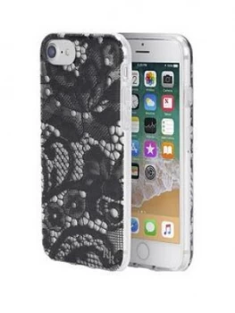 Image of Kendall Kylie Lace Print Protective Printed Case for iPhone 8766s One Colour Women