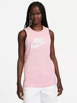 Image of Nike Futura Muscle Tank Top - Pink, Size S, Women