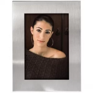 Image of Hama "Cardiff" Portrait Frame, silver, 13 x 18 cm