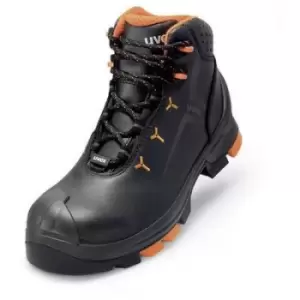 Image of Uvex 2 6503246 Safety work boots S3 Shoe size (EU): 46 Black, Orange 1 Pair