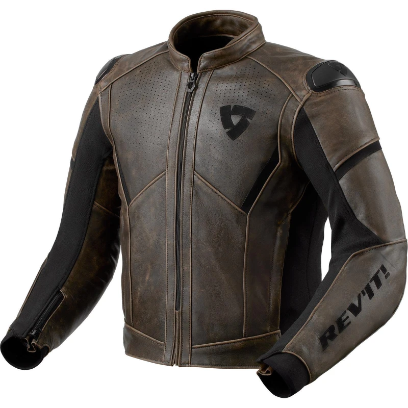 Image of REV'IT! Parallax Jacket Brown Size 56