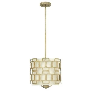 Image of 3 Light Ceiling Pendant Silver, E14