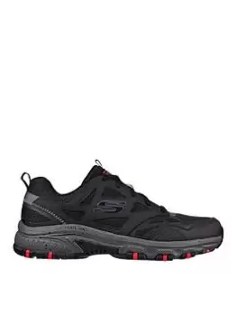 Image of Skechers 237265w - Hillcrest Wide Fit Trainer, Black/Charcoal, Size 9, Men