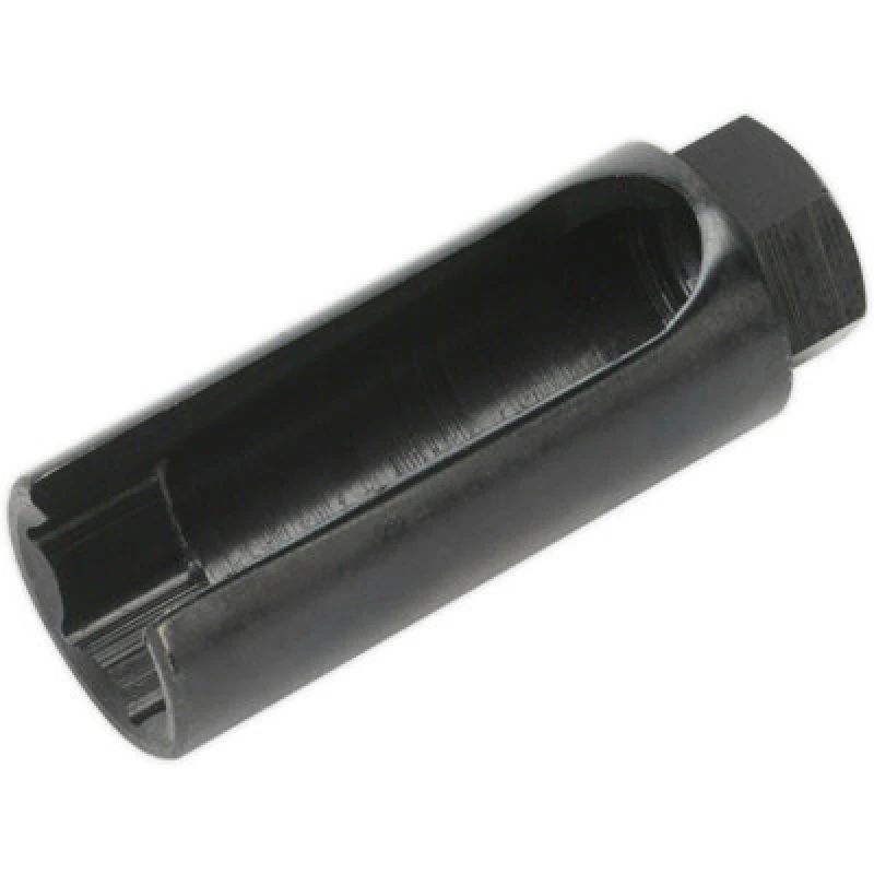 Image of Loops 22mm Oxygen Sensor Socket - 3/8" Sq Drive - Cut-Out Section - 90mm Length Multi