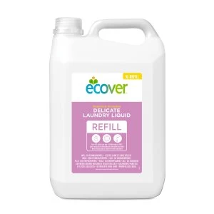 Image of Ecover Delicate Laundry Liquid Refill Waterlily & Honeydew 5L