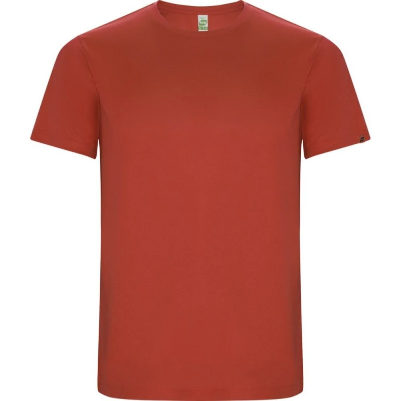 Image of ROLY ROLY Men Imola Short-Sleeved Sports T-Shirt in Red Size: Small Red S Male 5063470579112