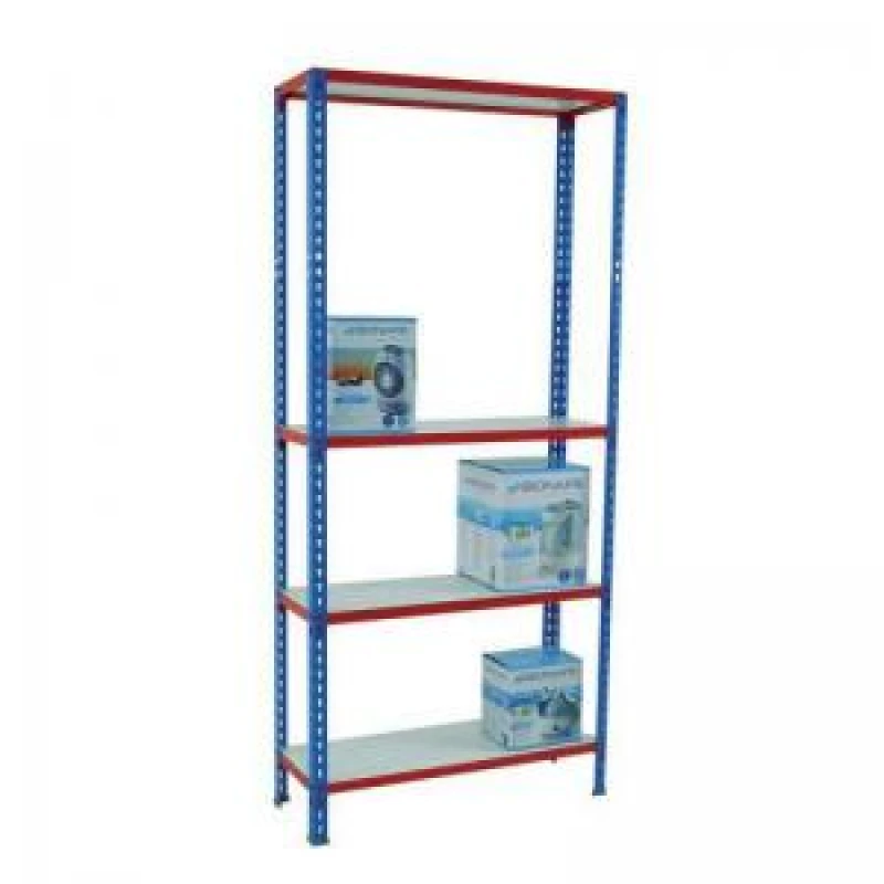 Image of ESE Direct Melamine Faced Boltless Shelving, 175kg UDL per shelf, 4 shelves, 2000H x 900W x 400D mm 404227 Garage Shelving