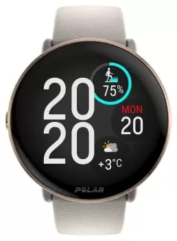 Image of Polar 900106237 Ignite 3 Fitness & Wellness Greige Watch