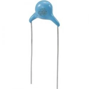 Image of Ceramic disc capacitor Radial lead 1000 pF 400 V AC