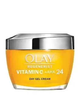 Image of Olay Vitamin C + Aha24 Day Gel Face Cream For Bright And Even Tone, 50Ml