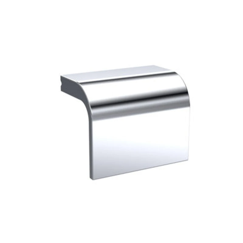 Image of Balterley Square Drop Handle 40mm 32mm Centres Chrome Silver