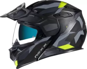 Image of Nexx X.Vilijord Taiga Helmet, black-yellow Size M black-yellow, Size M