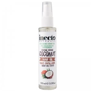 Image of Inecto Divine Shine Coconut Hair Oil 100ml