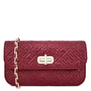 Image of TOMMY HILFIGER Day To Night Turnlock Crossbody Bag - Red