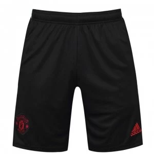 Image of adidas Manchester United Training Shorts 2021 Mens - Black