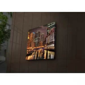 Image of 2828?ACT-53 Multicolor Decorative LED Lighted Canvas Painting