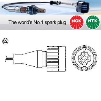 Image of NGK OTA7N-5B1 / 1973 Lambda Sensor Titania Type Oxygen O2 Exhaust Probe