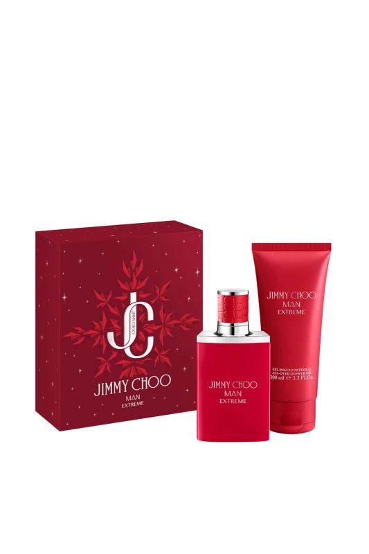 Image of Jimmy Choo Mens Man Extreme 50ml Eau de Parfum Gift Set in Misc Misc Male 50ml