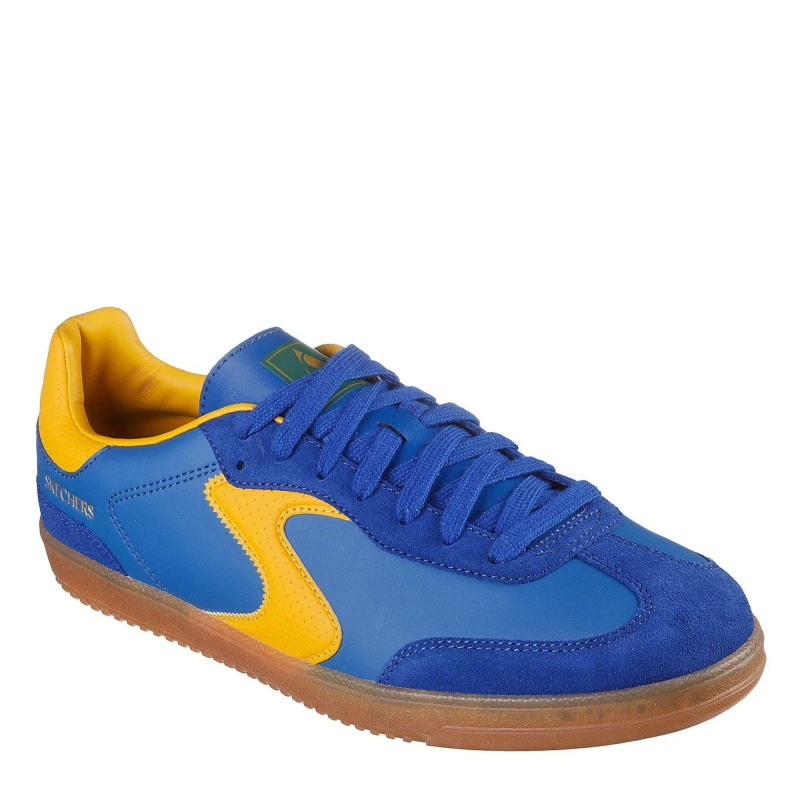 Image of Debenhams Debenhams Men HOTSHOT Court Sneaker Blue Size: 7 blue 7 Male 198376193874