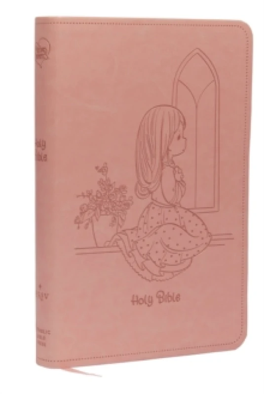 Image of NRSVCE, Precious Moments Bible, Pink, Leathersoft, Comfort Print : Holy Bible Leather / fine binding